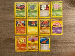 Limited Web Series 1st Edition Japanese Pokemon (pick your card) - Image 1