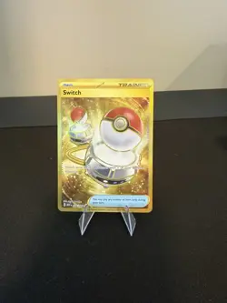 Pokemon Card TCG - Switch 206/165 Hyper Rare Scarlet & Violet 151 - Image 1