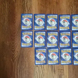 Vintage Pokemon Card Lot of 16 Fossil 1st Edition WOTC TCG Commons Uncommons - Image 5