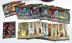 Red & Gold Bakusphere Battle, Eight (8) Bakugan, and Twenty-Seven (27) Cards - Image 5