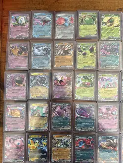 Pokemon 54 EX Card Lot No Duplicates! Mew Charizard Miraidon Mimikyu Dedenne - Image 2