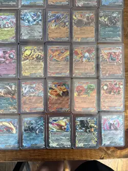 Pokemon 54 EX Card Lot No Duplicates! Mew Charizard Miraidon Mimikyu Dedenne - Image 4