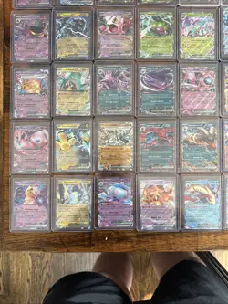 Pokemon 54 EX Card Lot No Duplicates! Mew Charizard Miraidon Mimikyu Dedenne - Image 5