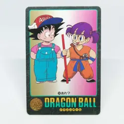100 Goku & Arale Doragon Ball Z Card Visual Adventure AKIRA TORIYAMA JUMP - Image 1