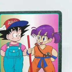 100 Goku & Arale Doragon Ball Z Card Visual Adventure AKIRA TORIYAMA JUMP - Image 3