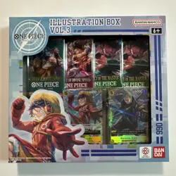 2025 One Piece Card Game Illustration Box Vol 3 Bandai NO RESERVE!! - Image 1