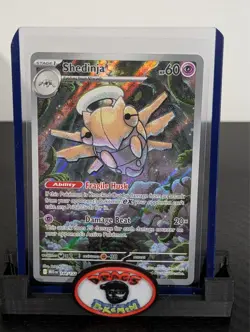 Pokemon Card 2025 SHEDINJA Illustration Rare IR 144/132 Mega Evolutions MINT - Image 1