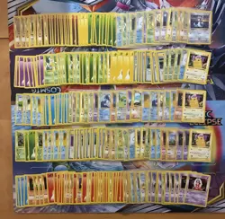 Vintage Pokemon Card Lot WOTC Shadowless Pikachu Fire 230 Cards - Image 1
