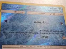 REVERSE HOLO Alolan Vulpix 30/156 LP - Ultra Prism Pokemon Card Tomokazu Komiya - Image 2