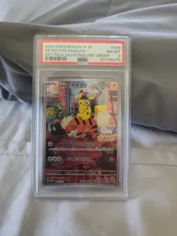 Detective Pikachu - SV-P 098 Promotional Cards Holo (Japanese) PSA 8 - Image 2