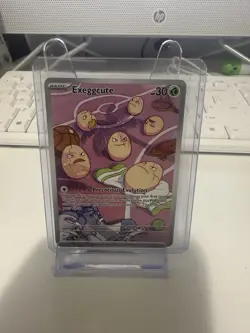 Pokemon TCG Exeggcute 192/191 Surging Sparks Illustration Rate Holo Card NM - Image 1