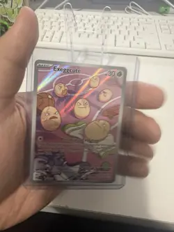 Pokemon TCG Exeggcute 192/191 Surging Sparks Illustration Rate Holo Card NM - Image 3