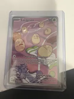 Pokemon TCG Exeggcute 192/191 Surging Sparks Illustration Rate Holo Card NM - Image 5