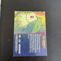 Chikorita #152 Pokemon Topps Johto Series 1 Card - Image 2