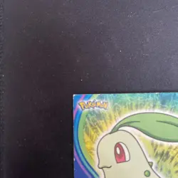 Chikorita #152 Pokemon Topps Johto Series 1 Card - Image 3