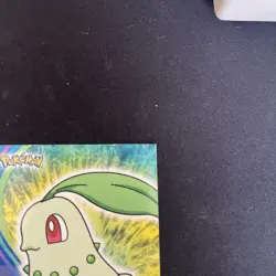 Chikorita #152 Pokemon Topps Johto Series 1 Card - Image 4