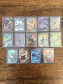 Pokemon 14 Card Full Art Ex Lot Moltres Latias Nidoking Persian Mega Mawile - Image 1