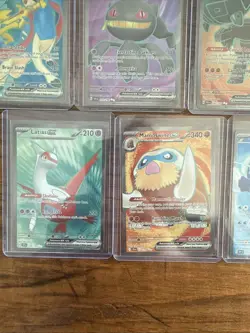 Pokemon 14 Card Full Art Ex Lot Moltres Latias Nidoking Persian Mega Mawile - Image 3
