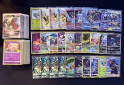 Lot of 150 Pokemon Cards V/VMAX/EX/Full Art/GX/Trainer/Holos Modern Collection - Image 1