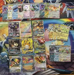 Pokemon Card Full Art Alt Art Fire Umbreon Dragonite Tag Team Charizard - Image 1