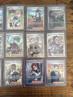 Pokemon Trainer 18 Card Lot Crispin Giovanni Ariana Emcee’s Hype Geeta Dendra - Image 3