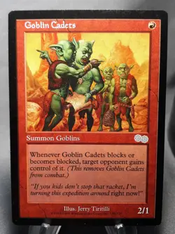 MTG Urza's Saga - Goblin Cadets x2 - Unplayed - Image 3