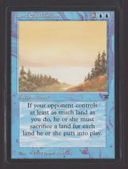 Magic: The Gathering Land Equilibrium Legends NM - Image 1