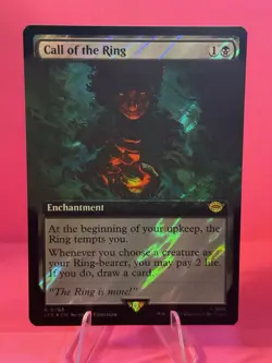 Call of the Ring (Extended Art) (Surge Foil) Universes Beyond: the Lord of... - Image 1