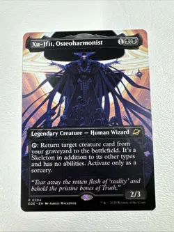 Xu-Ifit, Osteoharmonist (Borderless) MTG: Edge of Eternities Regular NM Rare - Image 1