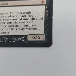 MTG Hellcarver Demon Rise of the Eldrazi 113/248 Regular Mythic - Image 2