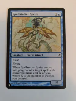 Spellstutter Sprite 89/301 C The List Reprints Near Mint MtG - Image 1