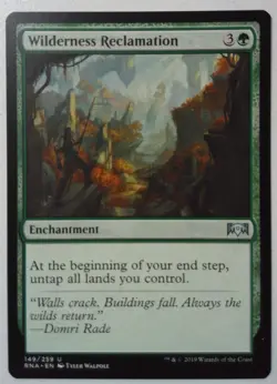 Wilderness Reclamation *Uncommon* Magic MtG x1 Ravnica Allegiance - Image 1