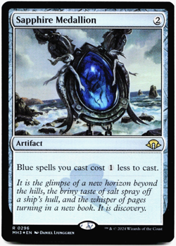 Sapphire Medallion (FOIL) - [Modern Horizons 3] MTG Magic - NM/M - Image 3