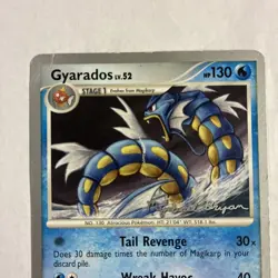 Gyarados & Magikarp 2010 Mychael Bryan 19/100 & 65/100 Pokemon TCG Cards LP - Image 5