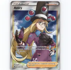 Avery (Full Art) Ultra Rare SWSH06: Chilling Reign 187/198 NM Pokemon - Image 1