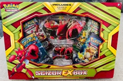 2017 NEW SEALED Pokemon Scizor EX Box Collection Factory - Image 1