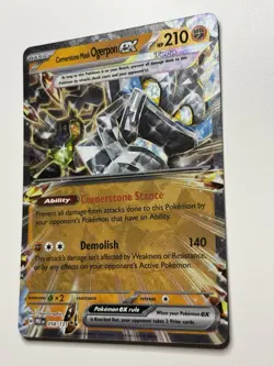 Pokemon Cornerstone Mask Ogerpon ex 058/131 PRE Prismatic Evolutions NM - Image 3