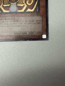 Exodia the Forbidden One (Dark Duel Stories) DDS-003 Yu-Gi-Oh! Video Game #2 - Image 4