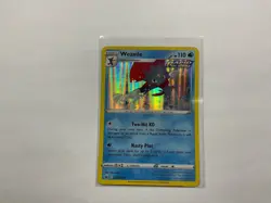 Weavile Rapid Strike Rare Holo 2021 Pokemon TCG Chilling Reign Card 031/198 - Image 1