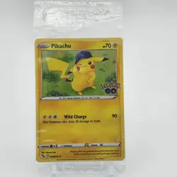Pikachu 028/078 - Holo - Pokemon Go - Promo Pokemon Card - SEALED - Image 1
