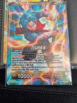 SSB Vegeta & SS Trunks Father Son Onslaught BT16 Foil Dragon Ball Super CCG Card - Image 3