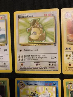 Pokemon TCG Vintage 6 Regular Rare Cards Lot Jungle Fossil Base Rocket - Image 3