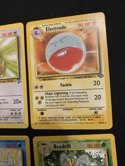 Pokemon TCG Vintage 6 Regular Rare Cards Lot Jungle Fossil Base Rocket - Image 4