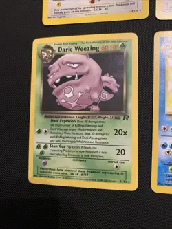 Pokemon TCG Vintage 6 Regular Rare Cards Lot Jungle Fossil Base Rocket - Image 5