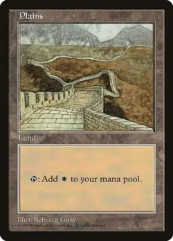 Plains - Clear Pack (Guay) - Near Mint MTG Promos: APAC Lands - Image 1