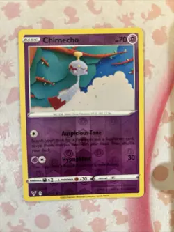🚀Chimecho 072/185 Reverse Holo Vivid Voltage SW&SH Pokemon Card Mint - Image 1