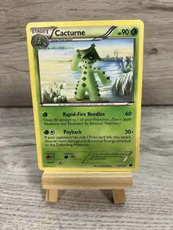 10/116 Cacturne Rare: Pokemon Trading Card Game BW-09 Plasma Freeze - Image 1