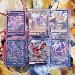 Mew V + Regigigas V + Garbodor V + Drapion V + 2 more - Pokemon Cards - Lot #500 - Image 1