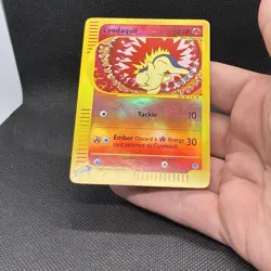 (NM) Cyndaquil 105/165 Expedition Reverse Holo Vintage Pokemon Card - Image 3