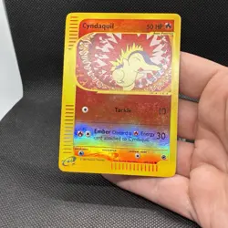 (NM) Cyndaquil 105/165 Expedition Reverse Holo Vintage Pokemon Card - Image 4